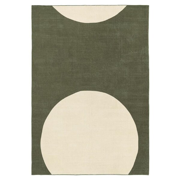 Loopsie Torres Printed Forest Green Washable Rug 320cm x 230cm