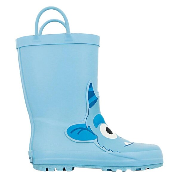 Clarks Kids Play Gumboot Dusty Blue Standard Fit EU Kid's 26