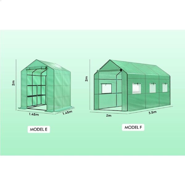 ALFORDSON Greenhouse Dome Shed Walk-in Tunnel Plant Garden 6x4x2m