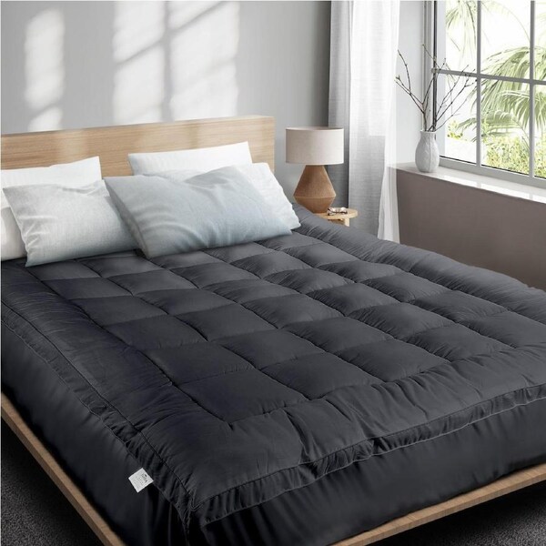 Bedra Bamboo Charcoal Mattress Topper All Size Double