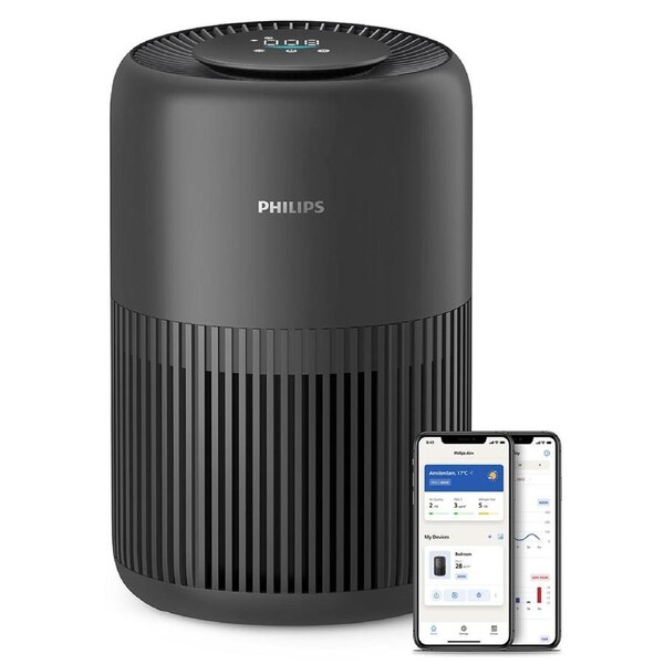 Philips AC0951/13 PureProtect Mini 900 Series Smart Air Purifier Black Black