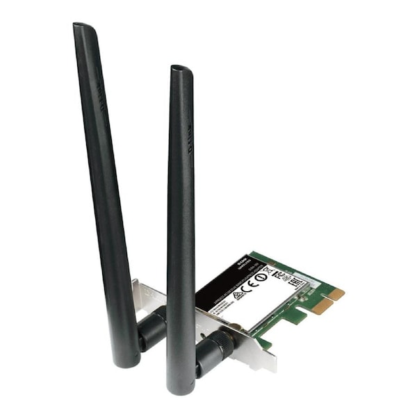 D-Link DWA-582 Wireless AC1200 Dual Band PCIe Desktop Adapter Black