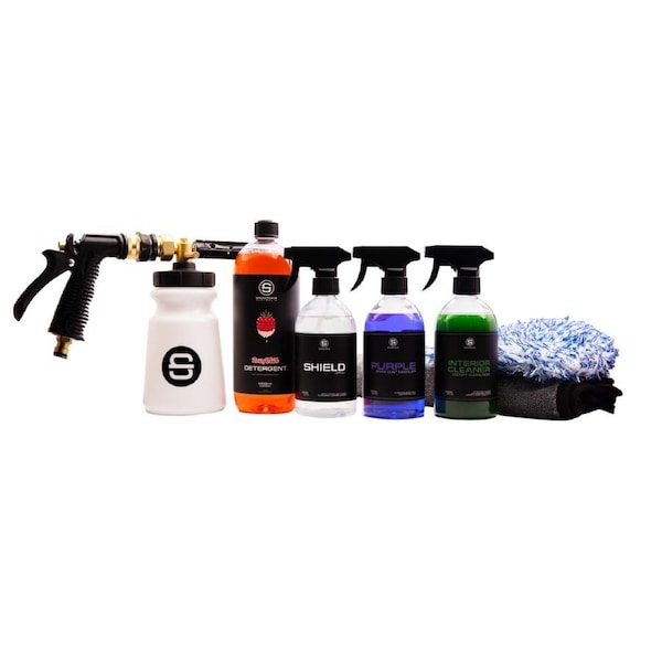 Snow Foam Gun V2: Essential Wash Kit No Bucket / Berry Thick 2L