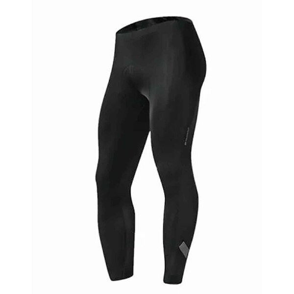 Mens Padded Cycling Bike Long Pants Bicycling Riding Compression Sports Sponge M
