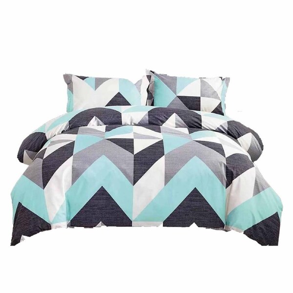 Cotton Quilt Duvet Cover Set Single KS Double Queen King Super King Pattern BGB Single