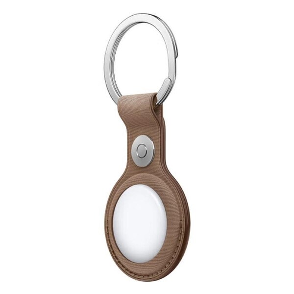 Apple AirTag FineWoven Key Ring MT2L3FE/A - Taupe Brown