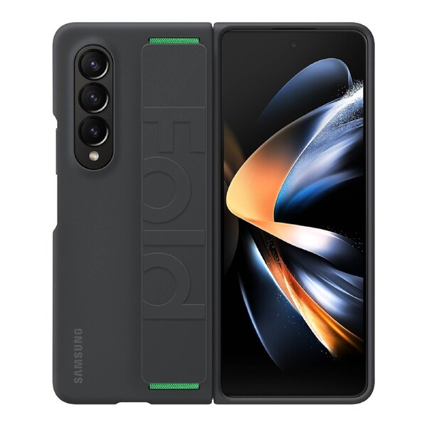 Samsung Galaxy Z Fold4 Silicone Grip Cover EF-GF936TBEGWW - Black Black