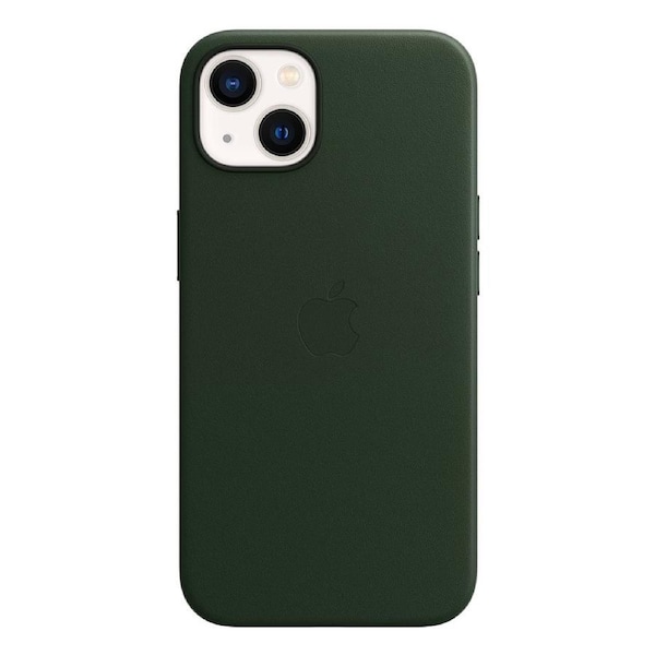 Apple iPhone 13 Leather Case with MagSafe ?MM173ZM/A - Sequoia Green Green