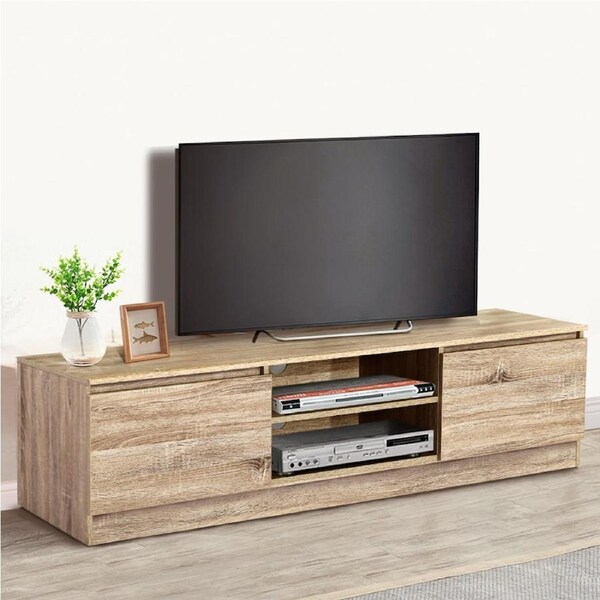 Artiss TV Cabinet Entertainment Unit TV Stand High Gloss Wooden Storage Side Jason - 160cm