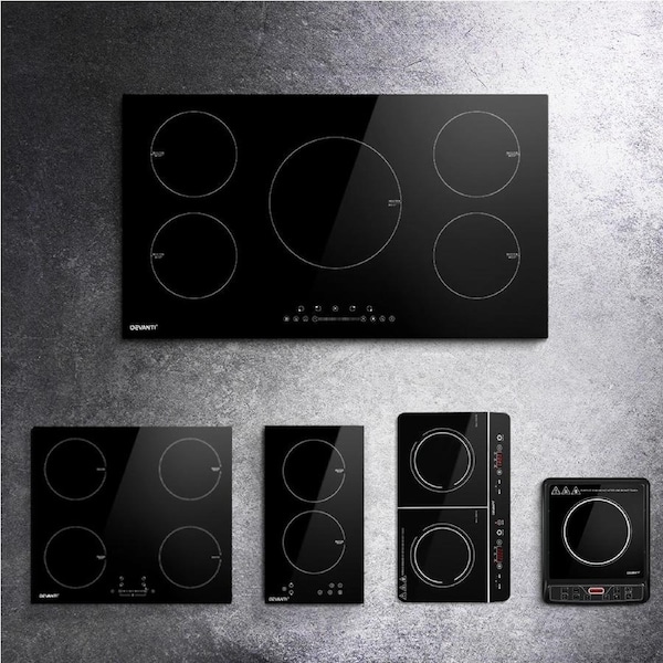 30/60/90cm Devanti Induction Cooktop Electric Cooker 30cm 2 zones