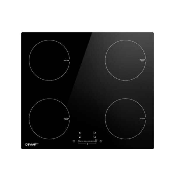 30/60/90cm Devanti Induction Cooktop Electric Cooker 60cm 4 zones