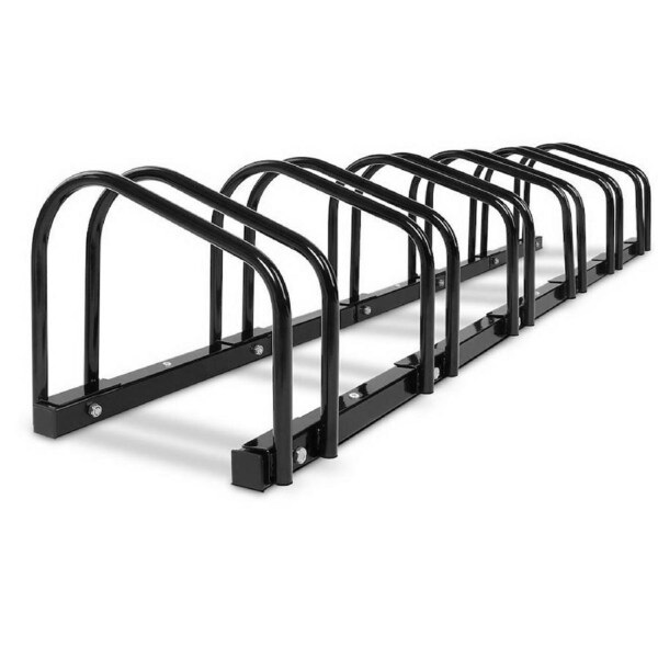 Weisshorn 1-6 Bike Stand Bicycle Rack Floor Instant Storage Portable Model 6-black