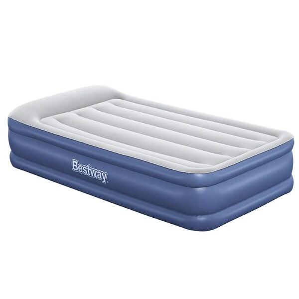 Bestway Air Bed Inflatable King Queen Single Bed Mattress Sleeping Mat with Pump Model 1 - Single