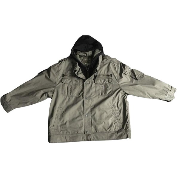 MENS PLUS SIZE JACKET King Extra Big & Tall Hooded Coat 100% COTTON Warm Winter 7XL