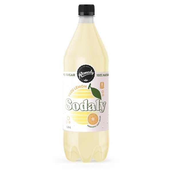 Remedy Sodaly Yuzu Lemon 6 x 1.25L