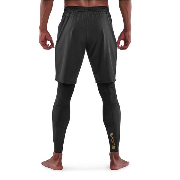 Skins Men's Series-5 Activewear Long Tight T&R Black M