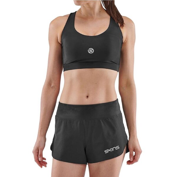 Skins Women's Series-3 Activewear Active Bra Black S