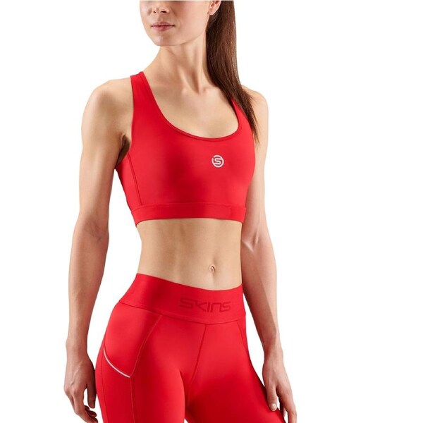 Skins Women's Series-3 Activewear Active Bra Red S