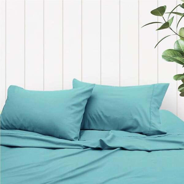 Odyssey Thermal Flannelette Sheet Set Marine Blue King
