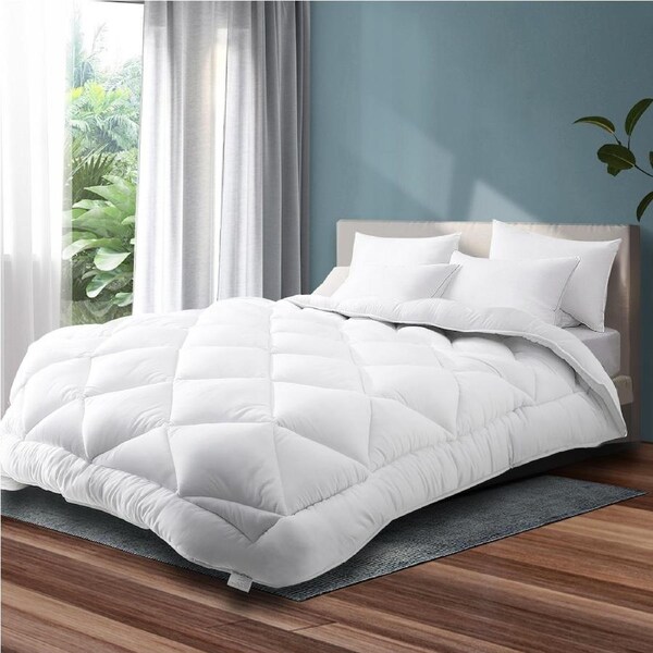 Bedra 400GSM Microfibre Bamboo Quilt Summer Winter Duvet Doona All Season Queen