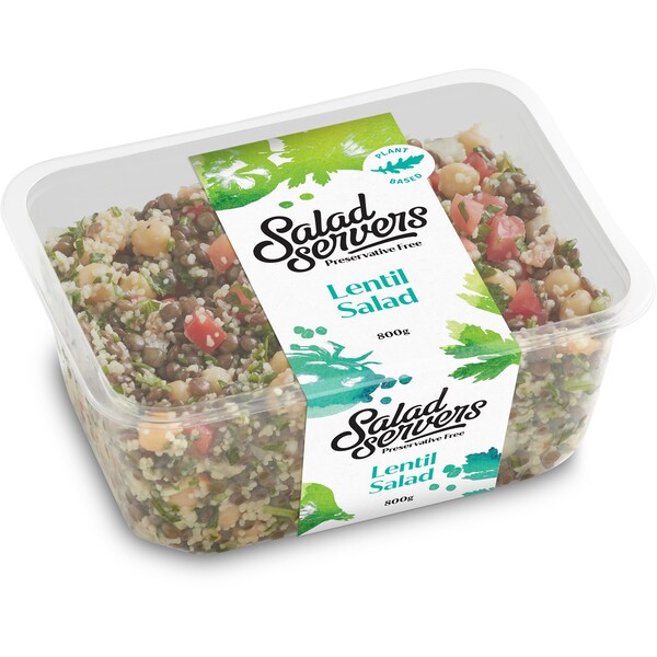 The Salad Servers Lentil Salad 800g