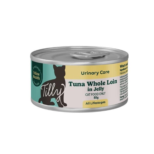 Tilly Functional Formula Urinary Care Tuna in Jelly Wet Cat Food 80g 80g