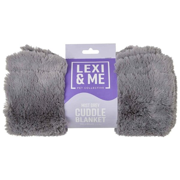 Lexi & Me Cuddle Blanket Mist Grey Grey