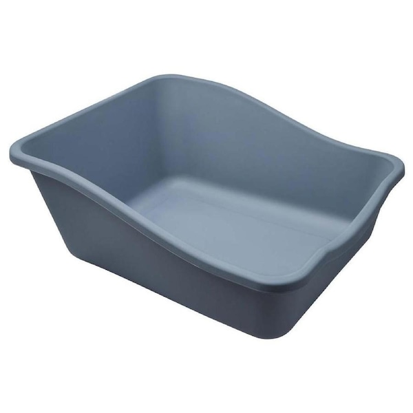 Lexi & Me Deep Cat Litter Tray Grey