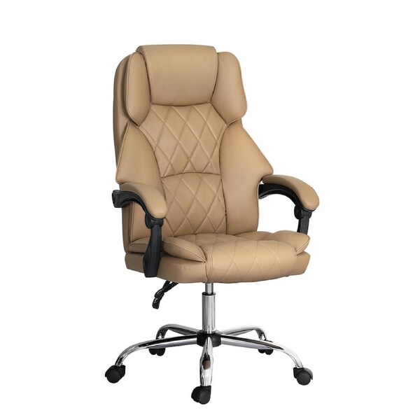 Artiss Executive Office Chair Computer Desk Gaming Chairs Footrest Recline Black