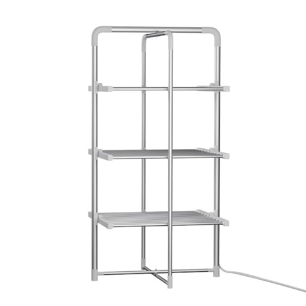 Devanti Electric Heated Towel Rail Rack Wall Mounted/Freestanding Model 11:30 Rungs