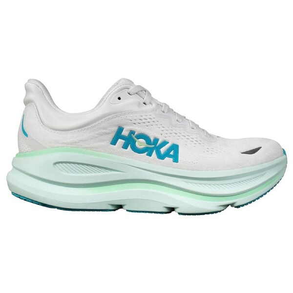 Hoka Women's Bondi 9 Running Shoes Frost/Cielo Blue (US 7-11) US Women's 11