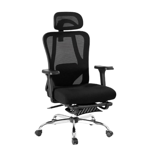 Artiss Ergonomic Office Chair Mesh Chairs Gaming Computer Study Work Seat Black Model 3