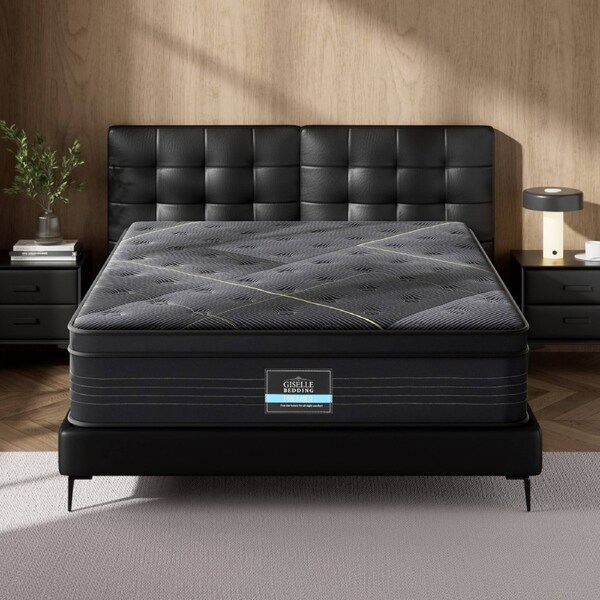 Giselle Mattress Single King Single Double Queen King Bed Bamboo 35cm Queen