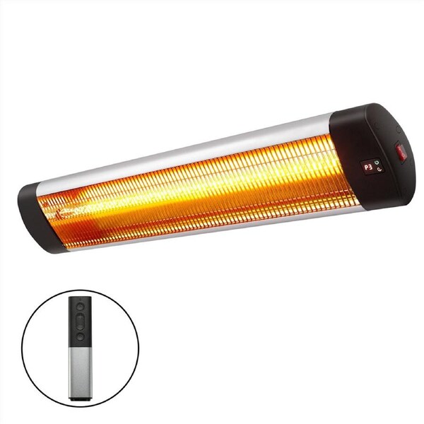 Devanti Electric Radiant Strip Heater Outdoor Indoor Remote Control 3000W
