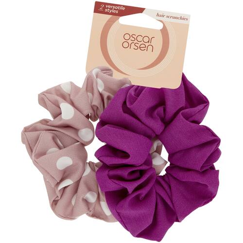 Oscar Orsen Hair Scrunchies Assorted 2 Pack bunch