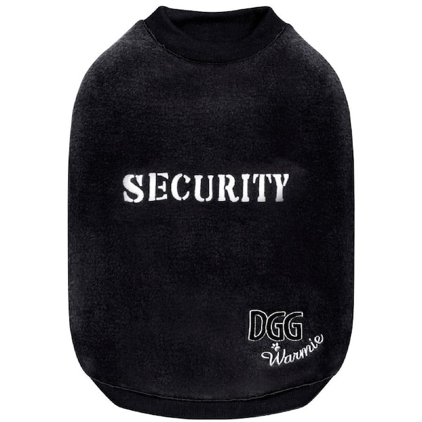 DGG Designer Warmie Dog Jumper Security X Large