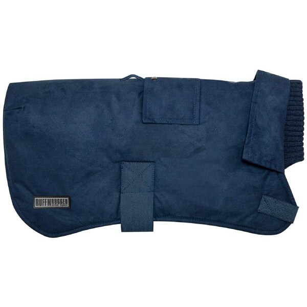 Ruff N Rugged Suedette Trench Coat Cadet Navy XXX Large / Navy