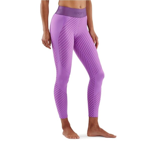 Skins Series-3 Women’S 7/8 Tights Linear Amethyst Running Activewear S