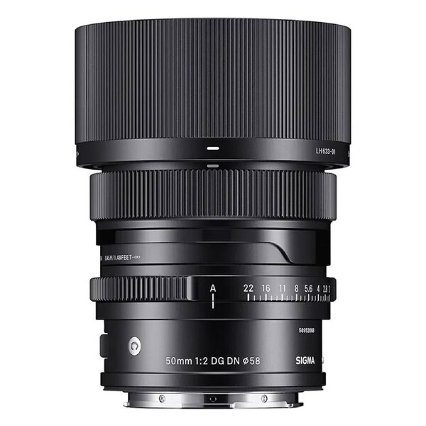 Sigma 50mm F/2 DG DN Contemporary - L-Mount Lens Black