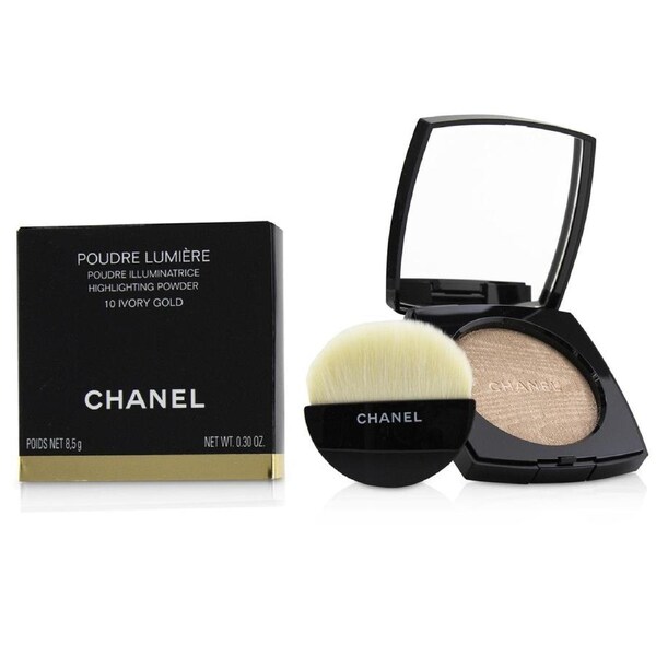 Chanel Poudre Lumiere Highlighting Powder - # 10 Ivory Gold 8.5g/0.3oz 10 Ivory Gold / 8.5g/0.3oz