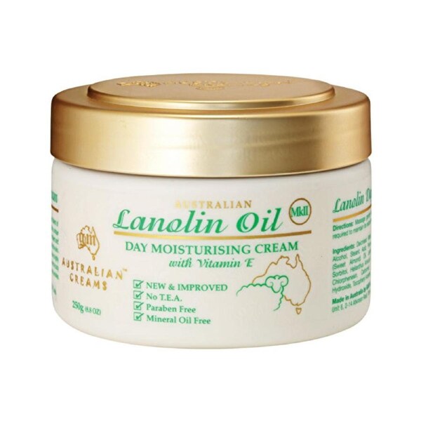 Australian Creams Mk Ii Australian Creams MkII Lanolin Oil Day Moisturising Cream with Vitamin E 250g 250g