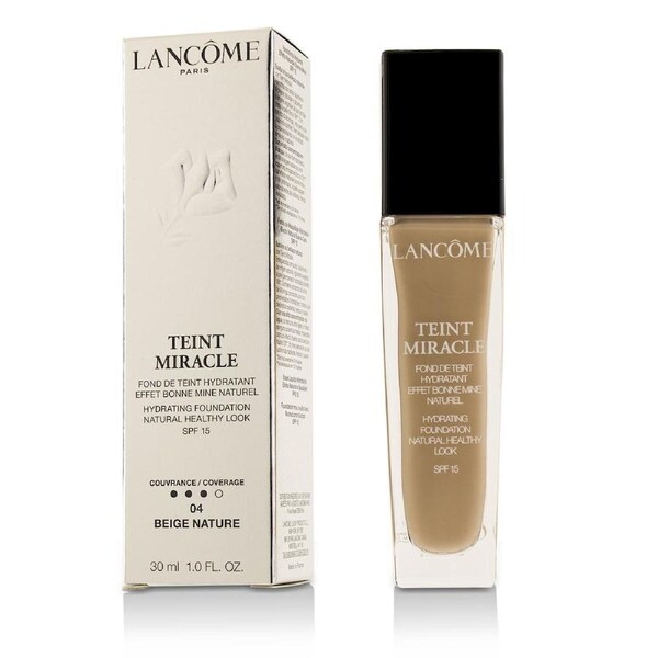 Lancome Teint Miracle Hydrating Foundation Natural Healthy Look SPF 15 - # 04 Beige Nature 30ml/1oz 04 Beige Nature / 30ml/1oz