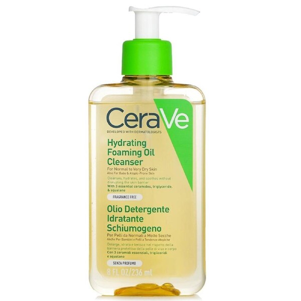 CeraVe Hydrating Foaming Oil Cleanser 236ml/8oz 236ml/8oz