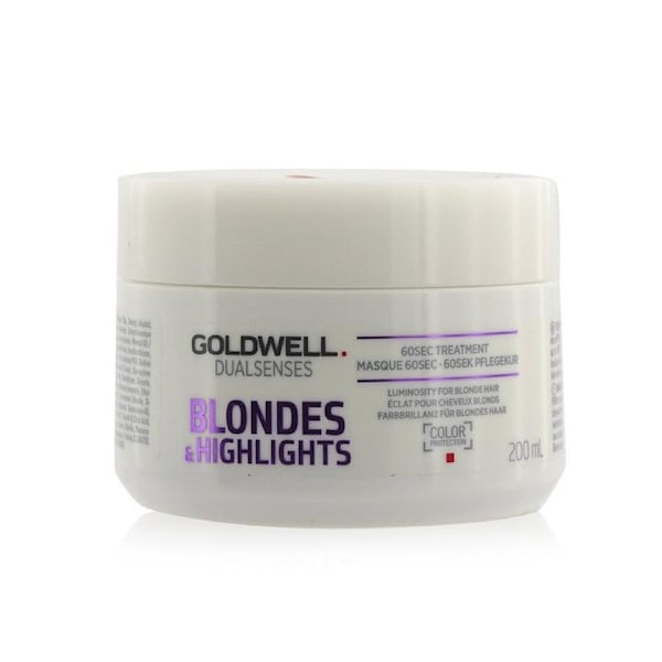 Goldwell Dual Senses Blondes & Highlights 60SEC Treatment (Luminosity For Blonde Hair) 200ml/6.8oz 200ml/6.8oz