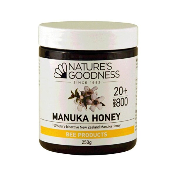 Nature's Goodness Manuka Honey (100% Pure Bioactive NZ) MGO 800 250g 250g