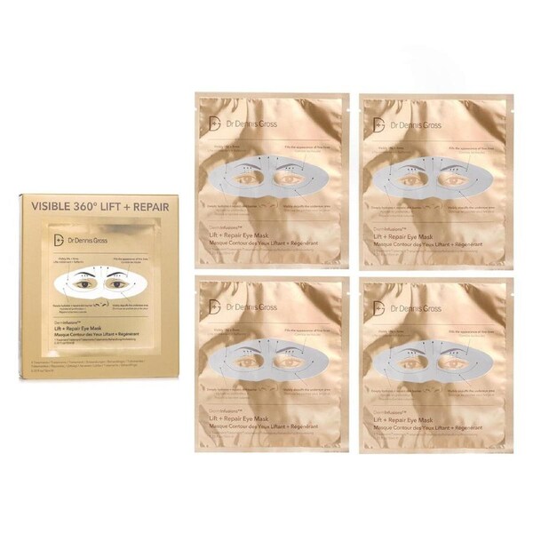 Dr Dennis Gross DermInfusions Lift + Repair Eye Mask 4pcs 4pcs