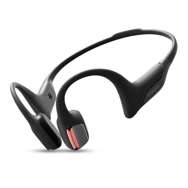 Mojawa Purra Run Outdoor True Bone Conduction Open-Ear Headset - Black Black