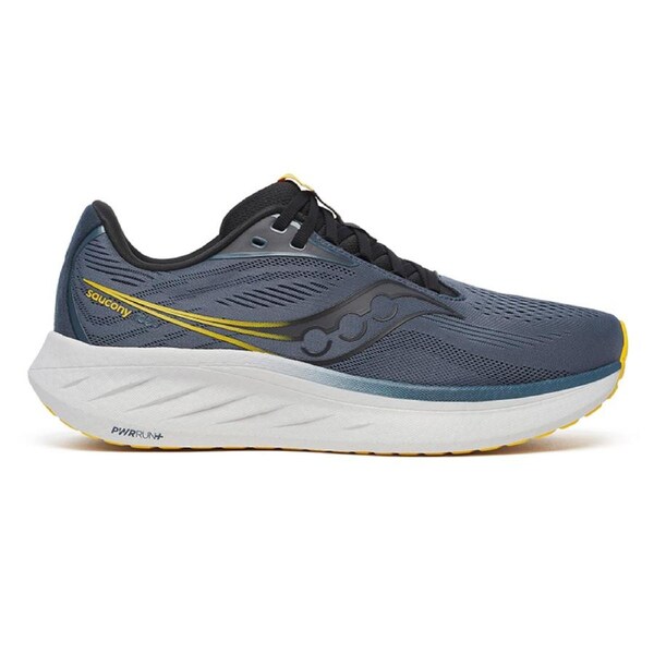Saucony Men's Ride 18 Running Shoes Dusk/Pollen US Men's 10
