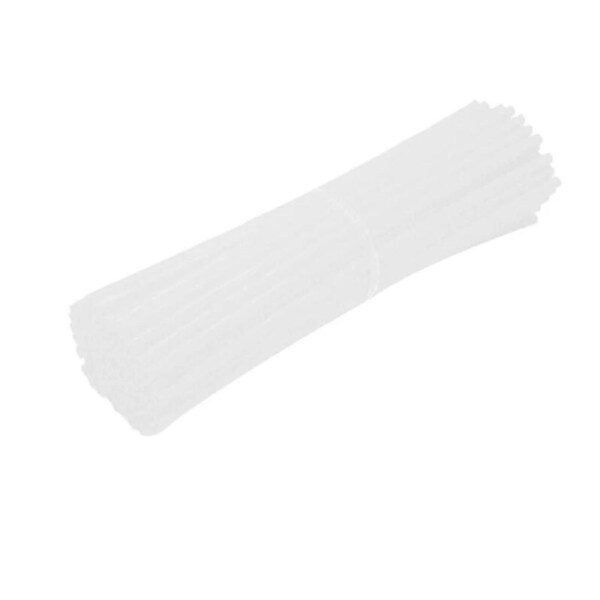72pcs Wheel Spoke Wrap Sleeves Mountain Bike Bicycle MTB Wraps Skins Covers White