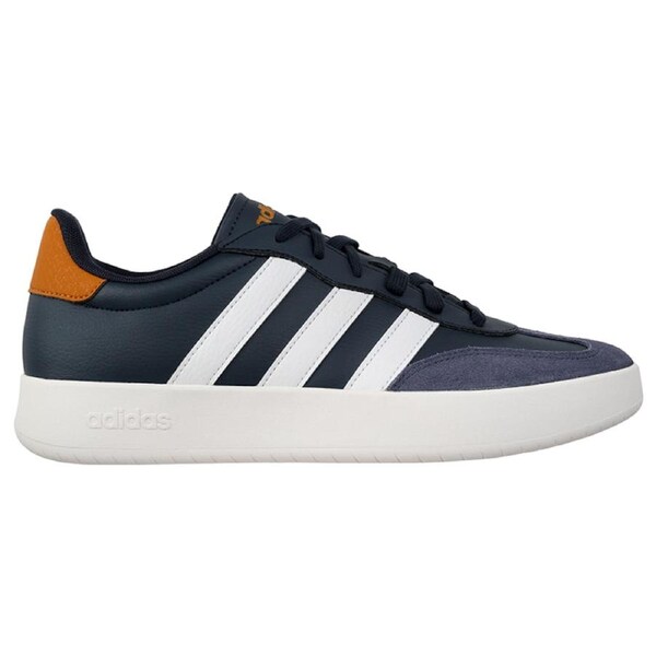 Adidas Men's Barreda Sneakers Aurora Ink/Cloud White/Focus Orange US Men's 12
